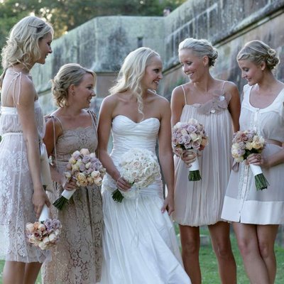 Wholesale Wedding Gown on Cream Bridesmaid Dresses    Discount Wedding Gown